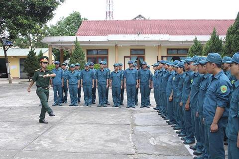 Trường Quân sự tỉnh Quảng Trị gắn đào tạo với thực tiễn cơ sở