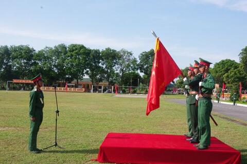Bộ CHQS tỉnh Quảng Trị tổ chức Lễ tuyên thệ chiến sỹ mới năm 2022