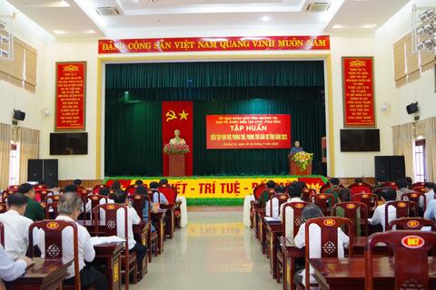 Tỉnh Quảng Trị: Tập huấn diễn tập khu vực phòng thủ, phòng thủ dân sự tỉnh năm 2023