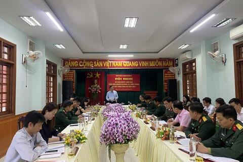 Đảng ủy Quân sự thành phố Đông Hà, thị xã Quảng Trị và huyện Hải Lăng tổ chức Hội nghị ra Nghị quyết lãnh đạo thực hiện nhiệm vụ năm 2024