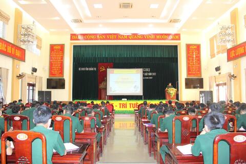 Bộ CHQS tỉnh Quảng Trị: Phổ biến, giáo dục pháp luật năm 2022