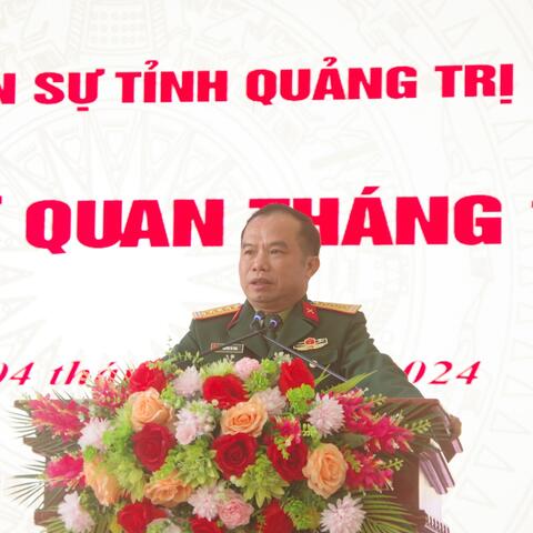 BỘ CHQS TỈNH TỔ CHỨC SINH HOẠT CƠ QUAN THÁNG 12 NĂM 2024