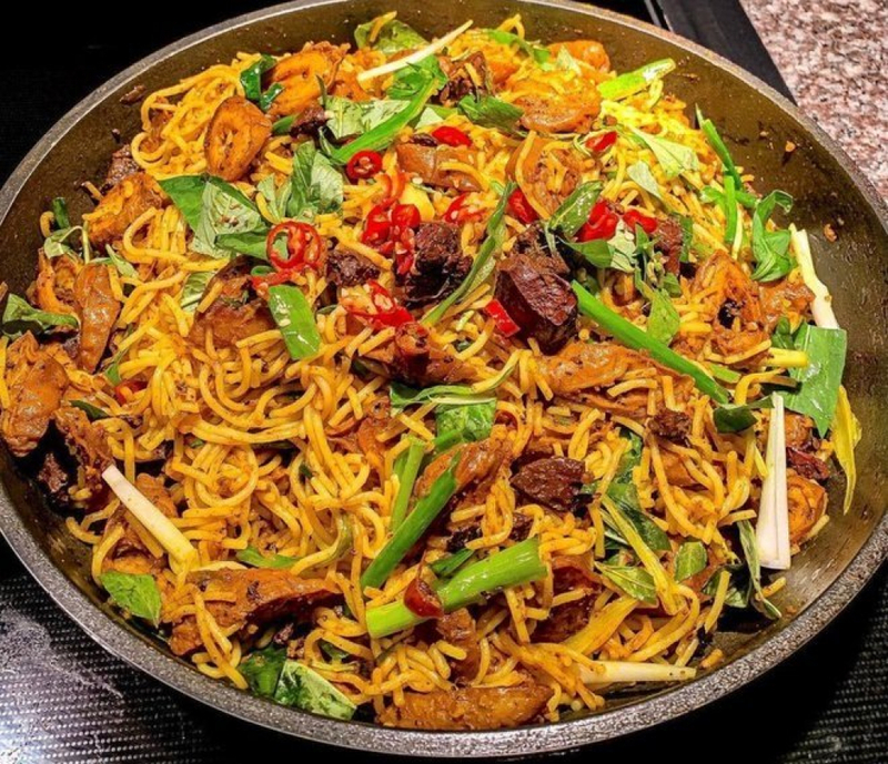 Bún nghệ Quảng Trị