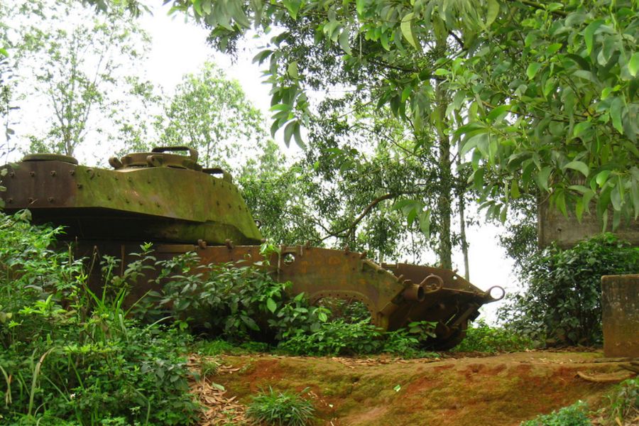 Vị trí căn cứ Cồn Tiên - Dốc Miếu