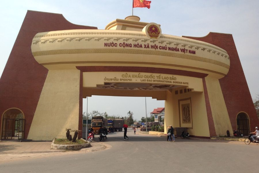 Vị trí địa lý cửa khẩu Lao Bảo
