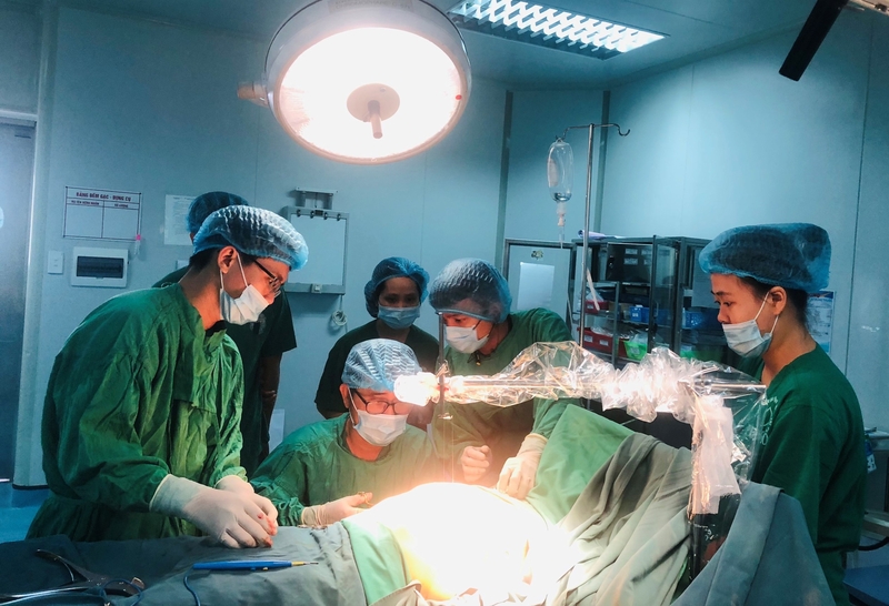 Hoạt động phẫu thuật tại Bệnh viện Đa khoa tỉnh Quảng Trị