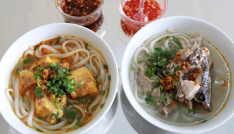 Bánh canh cá lóc Bà Vui Quảng Trị
