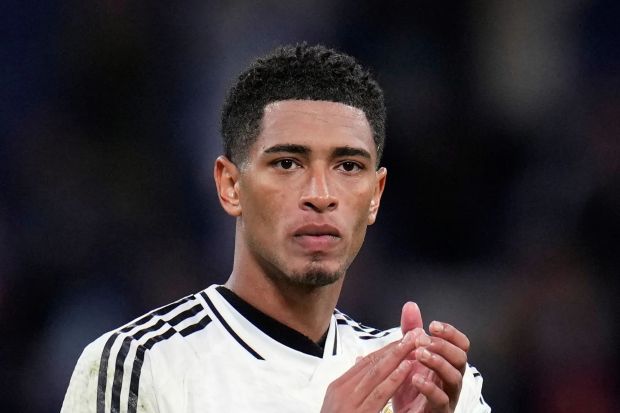 Jude Bellingham ăn mừng bàn thắng tại La Liga