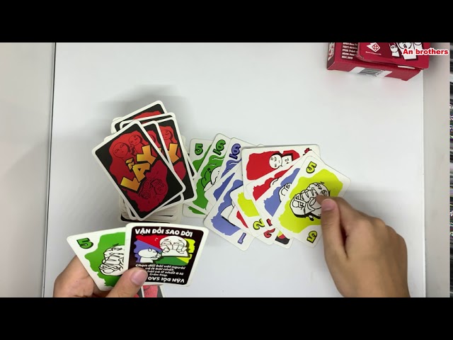 An brothers | Hướng Dẫn Chơi Bài Lầy | Chơi Gần Giống Uno | Nhiều Quân Rất Thú Vị Khiến Bạn Đau Đầu