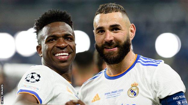 Karim Benzema named Champions League player of the season - BBC Sport