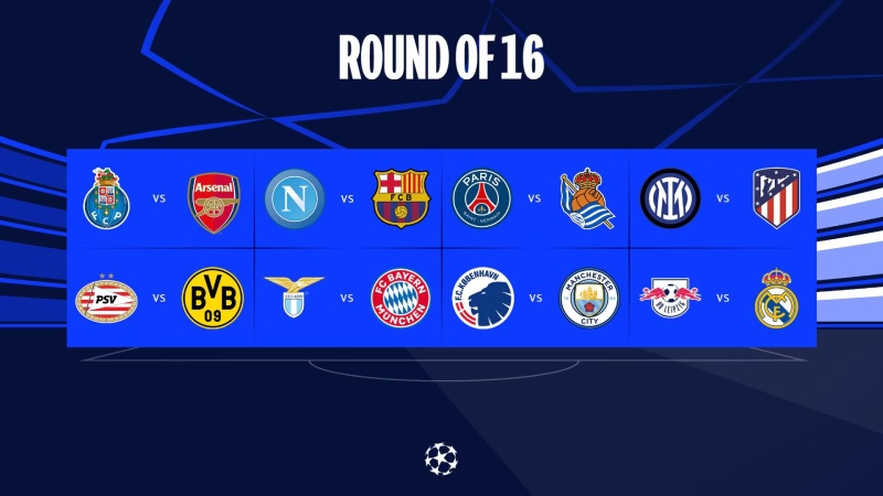 Vòng 1/8 là gì? Thể thức thi đấu Round of 16 gồm mấy đội?